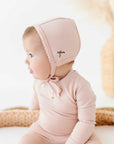 Organic French Terry - Bird Collection - Footie + Bonnet