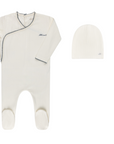 Cotton Little One Collection - Footie + Beanie