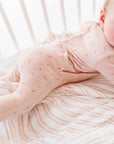2 Pack Cotton Muslin Swaddle Blanket - Pink Butterfly