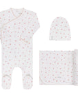 Organic Cotton Cluster Flower & Leaf Collection - Take Me Home Set