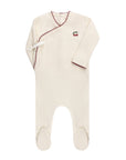 Embroidered Cherry Collection - Footie