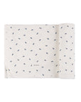 Ivory/Blue Berry Blanket