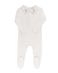 Organic Cotton Embroidered Collar Collection - Footie