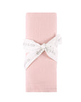 Solid Muslin Swaddle with Scallop Trim
