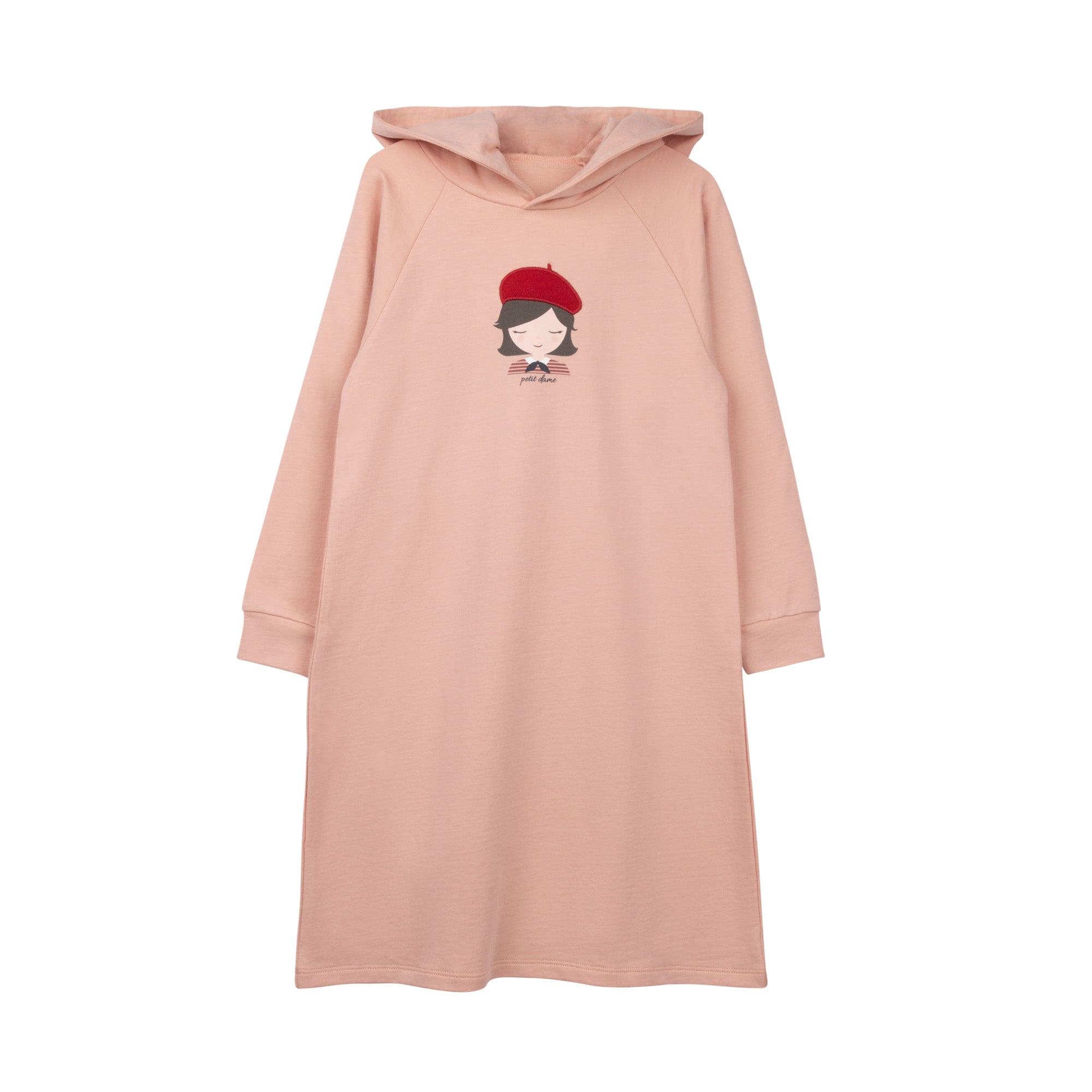 Ely's & Co Organic French Terry French Girl Dress - Pink Ely's & Co Organic French Terry French Girl Dress - Pink