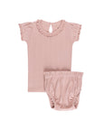 Pointelle Collection- Top + Bloomer
