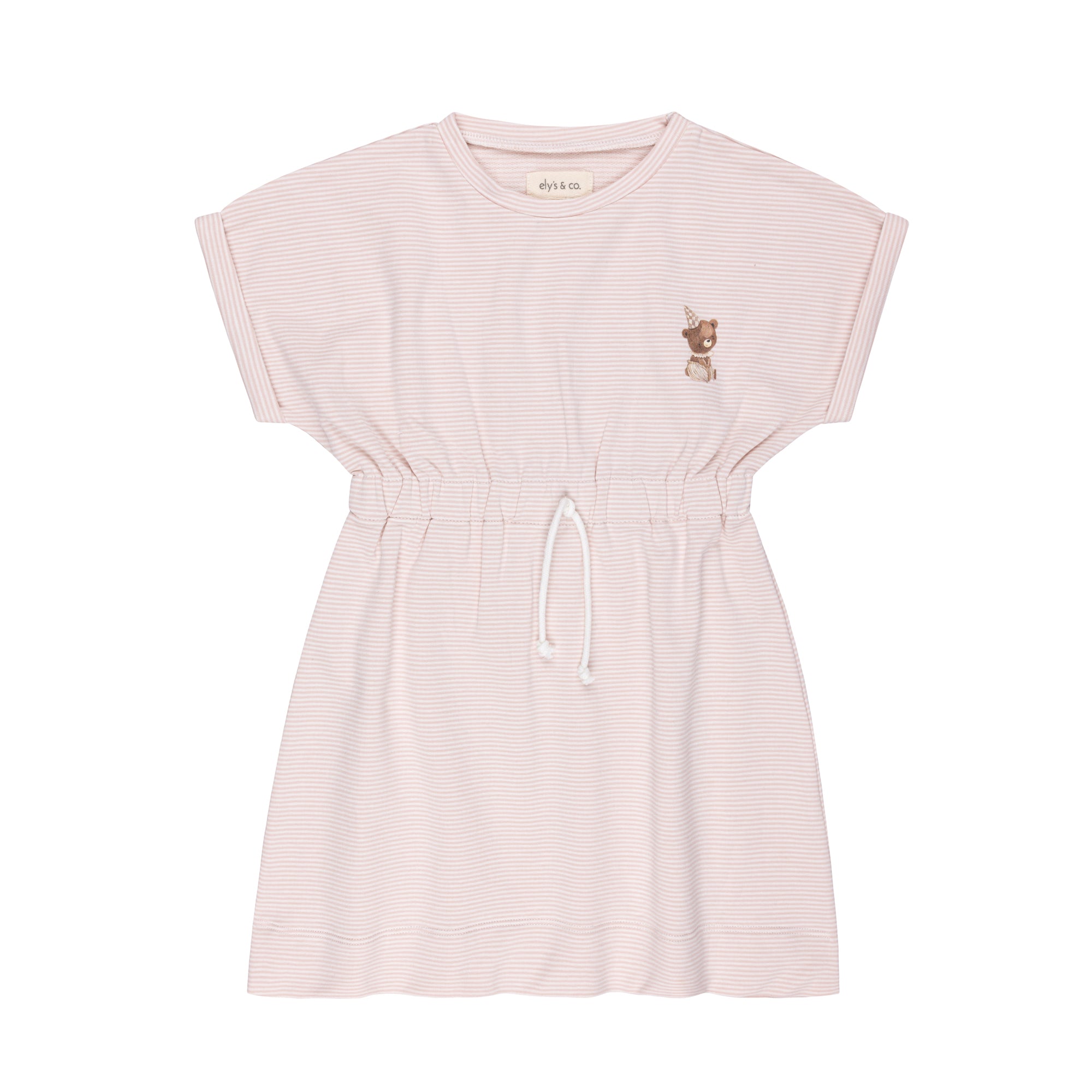 Organic French Terry - Bear Collection - Dress Short Sleeves