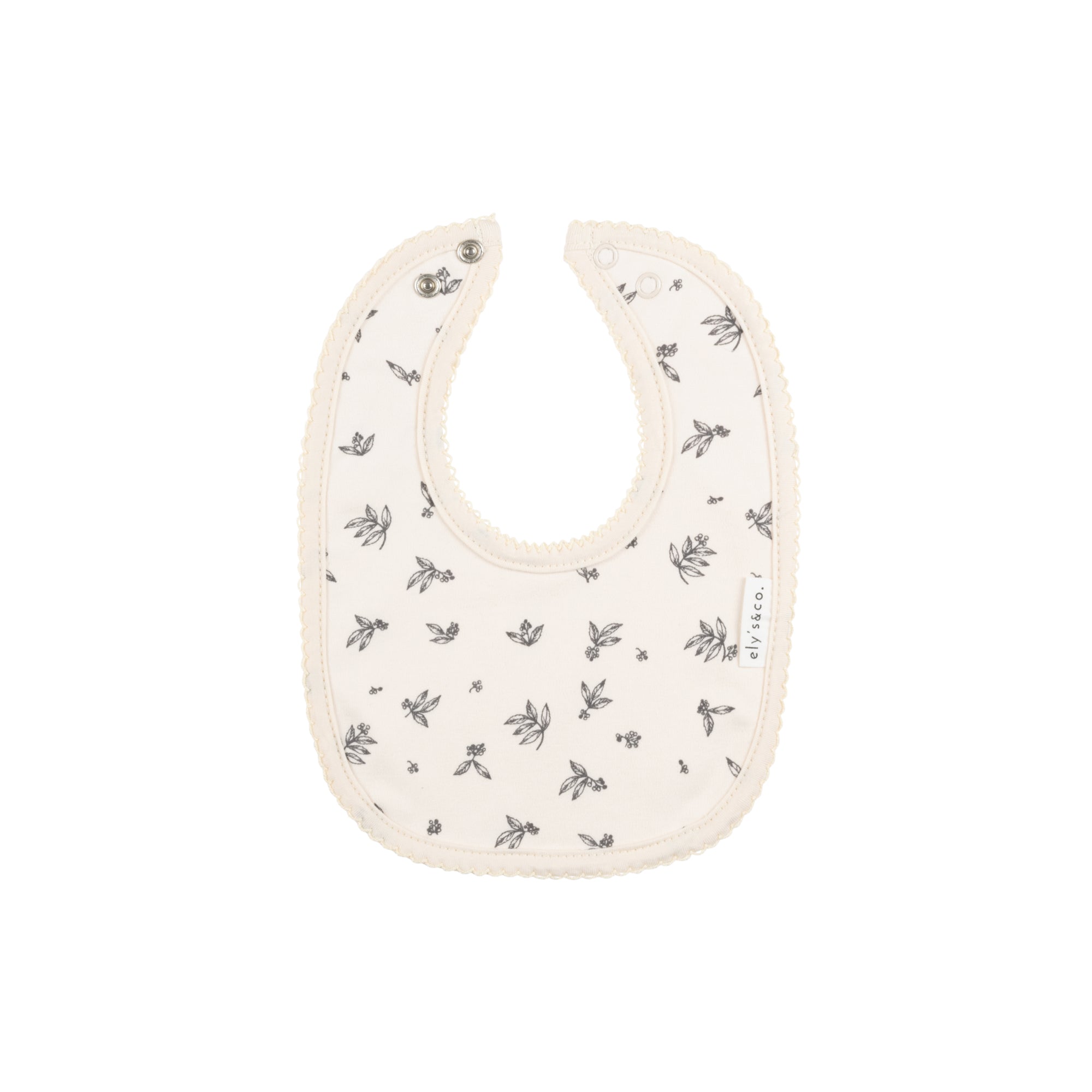 Brushed Cotton -Elderberry Leaf Collection - Bib