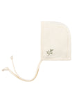 Jersey Cotton -Embroidered Collar Collection- Bonnet