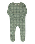 Cotton Plaid Print Collection - Footie