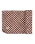 Velour Plaid Bear Collection - Blanket