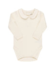 Jersey Cotton Bodysuit with Collar