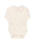 Jersey Cotton Bodysuit with Collar