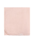 Solid Muslin Swaddle with Scallop Trim