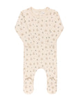Garden Floral Baby Footie