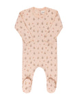 Garden Floral Baby Footie