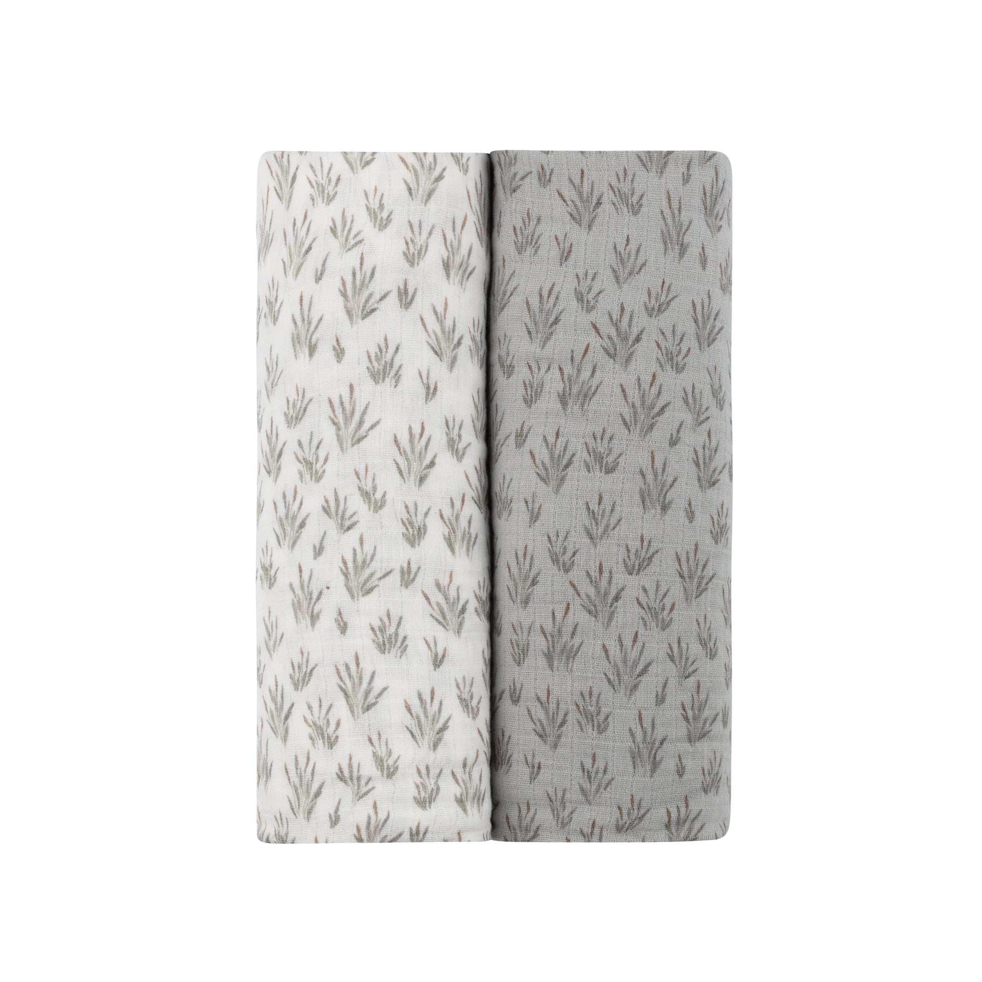 French Terry Blooms Collection - Two Pack Muslin Swaddle