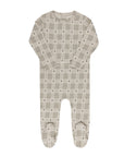 Cotton Floral Plaid Collection - Footie
