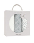 Hypoallergenic Grey Burp Cloth set