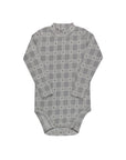 Cotton Floral Plaid Collection - Bodysuit + Overalls