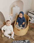 Cable Pointelle Flat Collection - Blanket