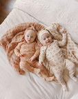 Cotton Floral Plaid Collection - Footie