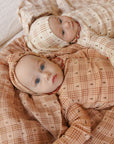 Cotton Floral Plaid Collection - Blanket