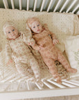 Cotton Floral Plaid Collection - Blanket