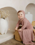 Cable Pointelle Flat Collection - Bonnet