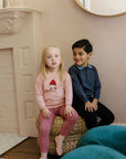 French Terry Autumn Kids Collection - Sweatshirt and Leggings