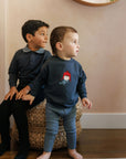 French Terry Autumn Kids Collection - Sweatshirt and Leggings