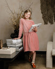 Velour Plaid Bear Collection - Dress