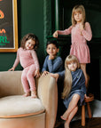Velour Plaid Bear Collection - Dress