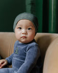 Velour Plaid Bear Collection - Footie