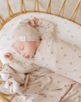 Breathable Floral Muslin Cotton Swaddle Blanket