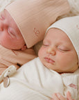 Cotton Little One Collection - Footie + Beanie