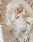 Organic Cotton Cluster Flower & Leaf Collection - Bib