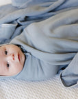 Breathable Muslin Swaddle with Scallop