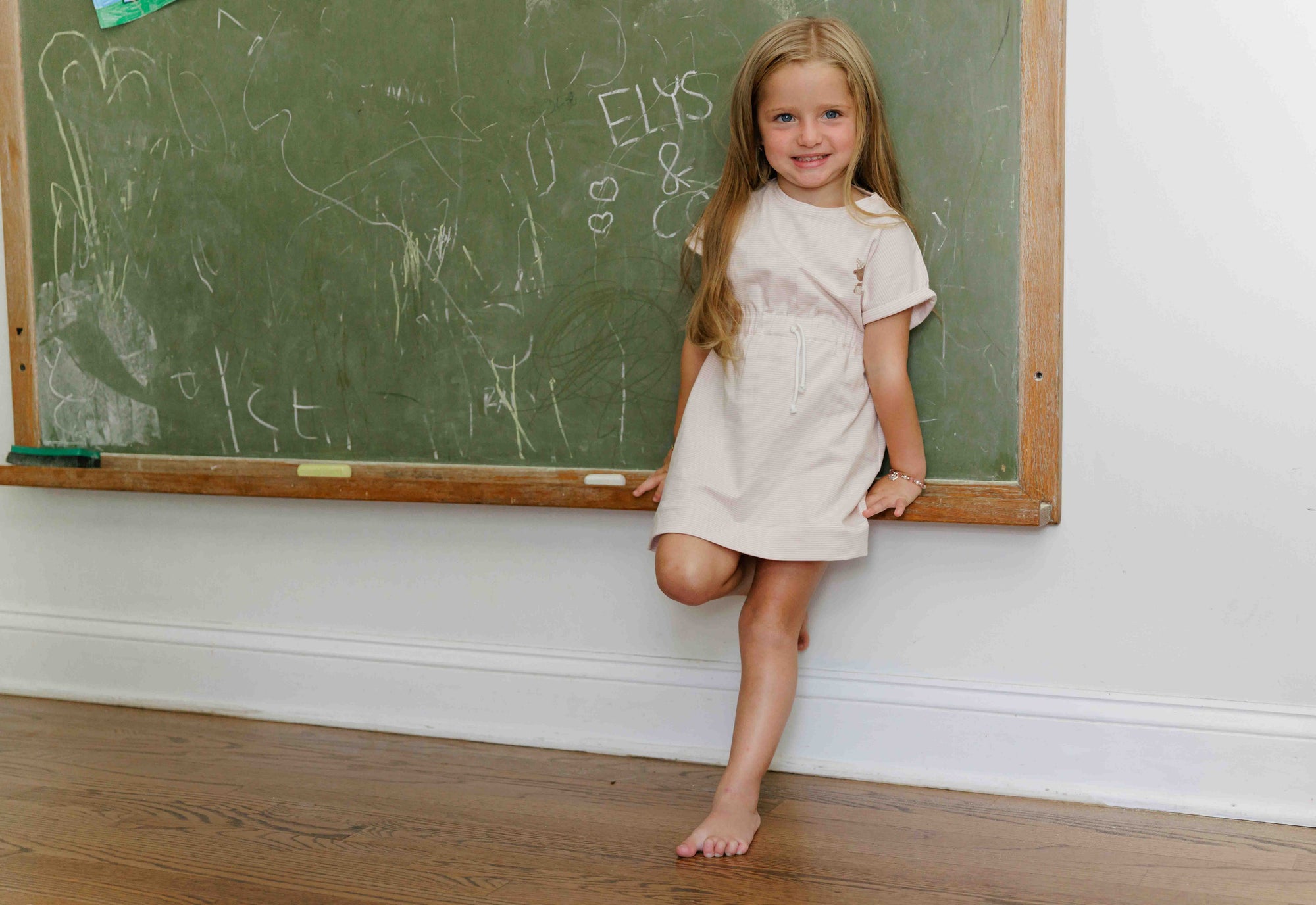 Organic French Terry - Bear Collection - Dress Short Sleeves