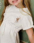 Organic French Terry - Bear Collection - Dress 3/4 Sleeves