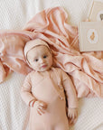 Kimono Collection - Footie + Bonnet