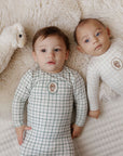 Modal French Terry Plaid Sheep Collection - Take Me Home Set
