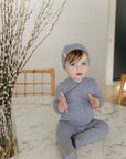 Organic Cotton Cluster Flower & Leaf Collection - Footie