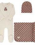 Velour Plaid Bear Collection - Take Me Home Set