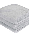 3 pack terry washcloths Blue