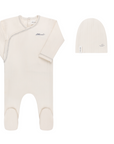 Cotton Little One Collection - Footie + Beanie