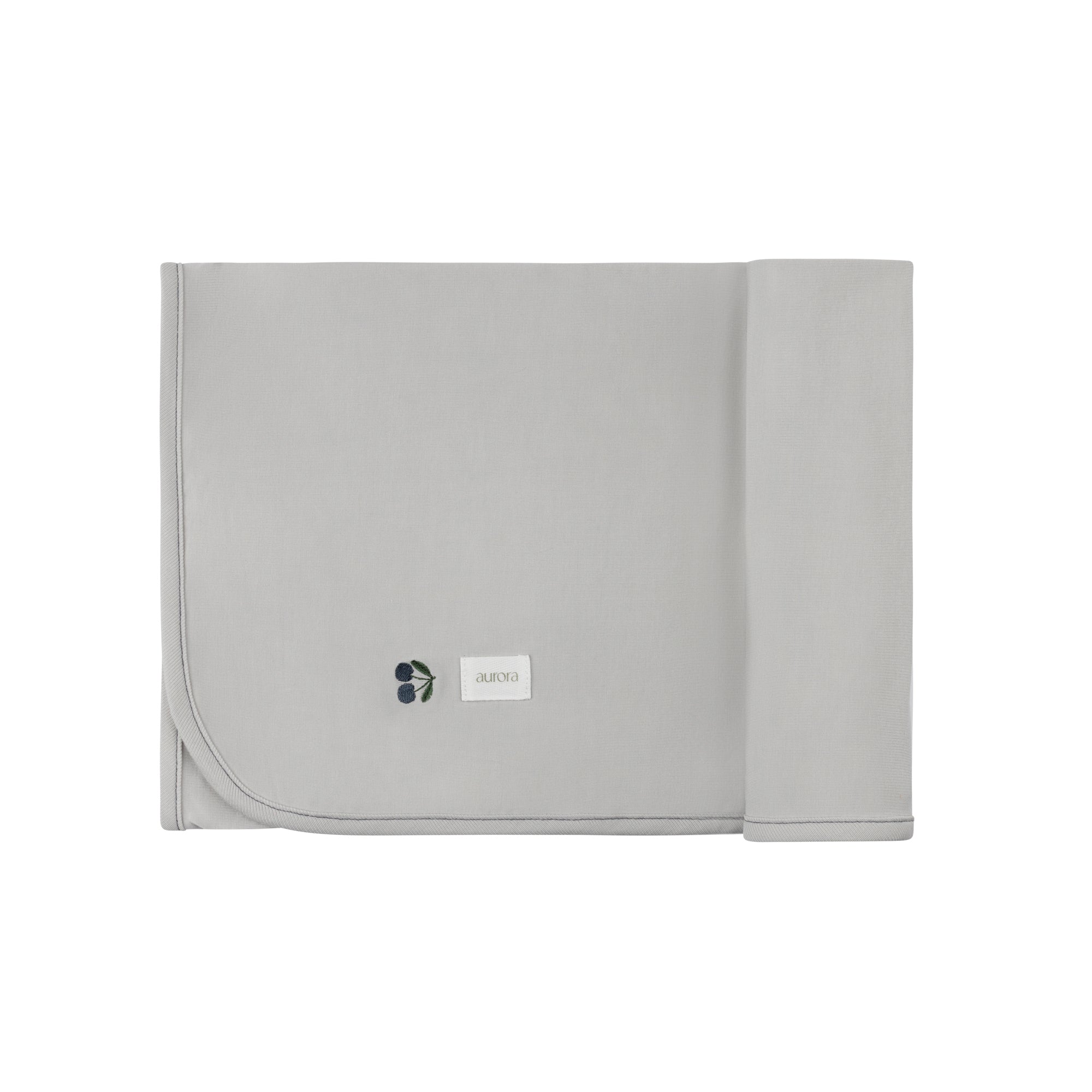 Blue Modal Cherry Print Collection - Blanket