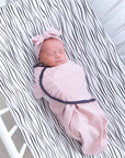 Blush Adjustable Swaddle