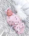 Blush Adjustable Swaddle blanket