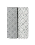 Boy floral print swaddle blankets